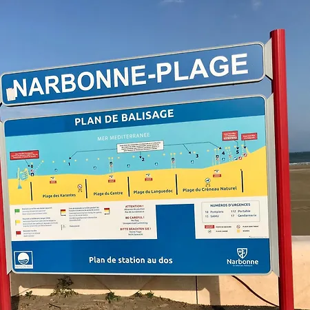 T2 Miami Apartment Narbonne-Plage